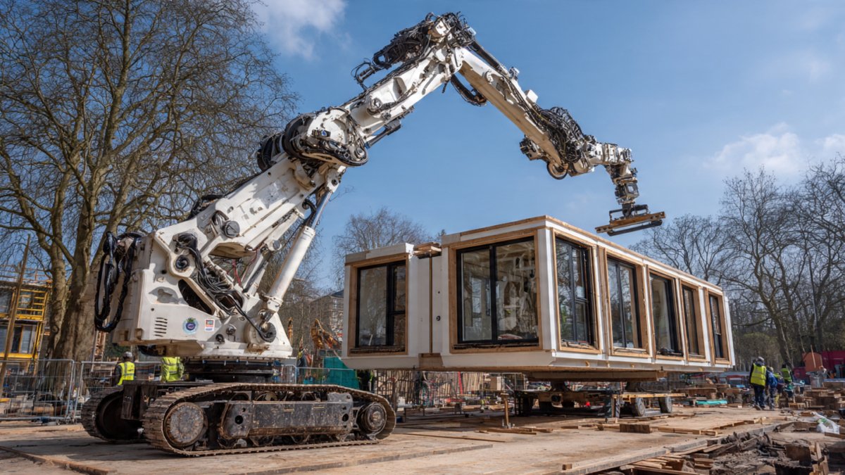 A robot can now build a 200 m² home in just 24 hours a major breakthrough that could transform construction and ease the housing crisis