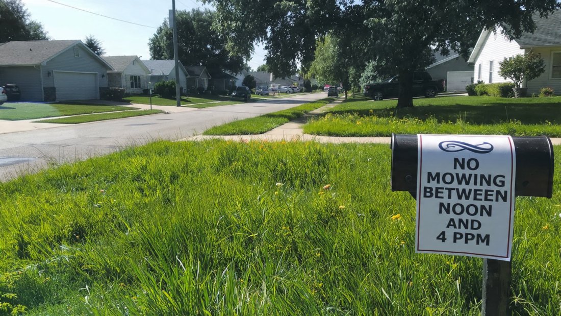 Bad news : Starting February 15, a prohibits mowing lawns between noon and 4 p.m.