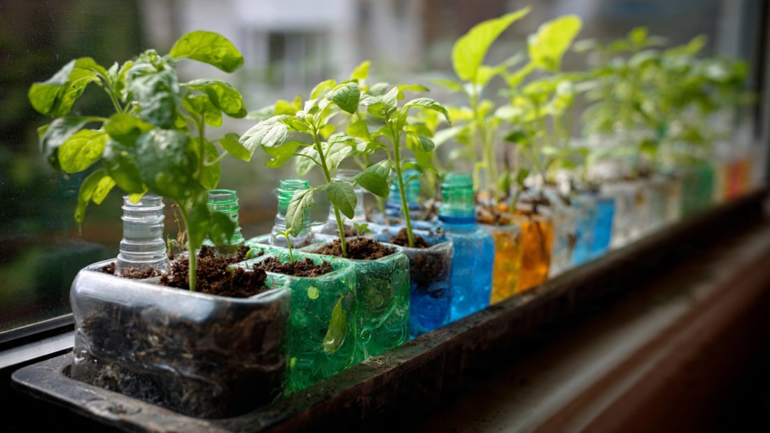 Beginner’s Magic: How to Turn Plastic Bottles Into a Thriving Vegetable Garden From Seeds!