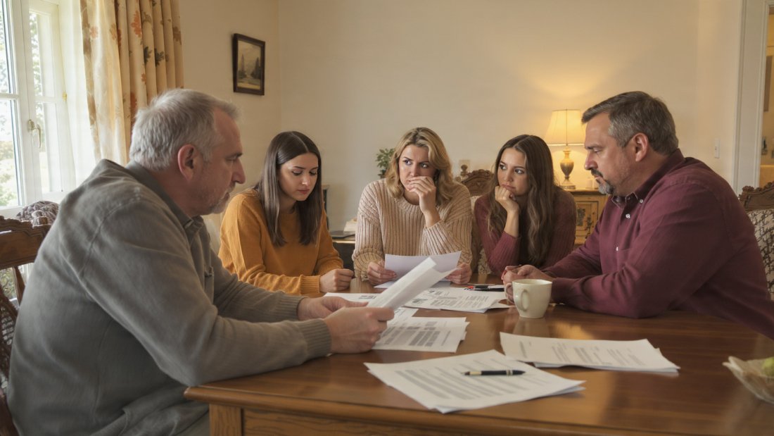 Father splits assets in his will equally among his two daughters and son, wife says it’s not fair because of wealth inequality: ‘They’re all my kids’