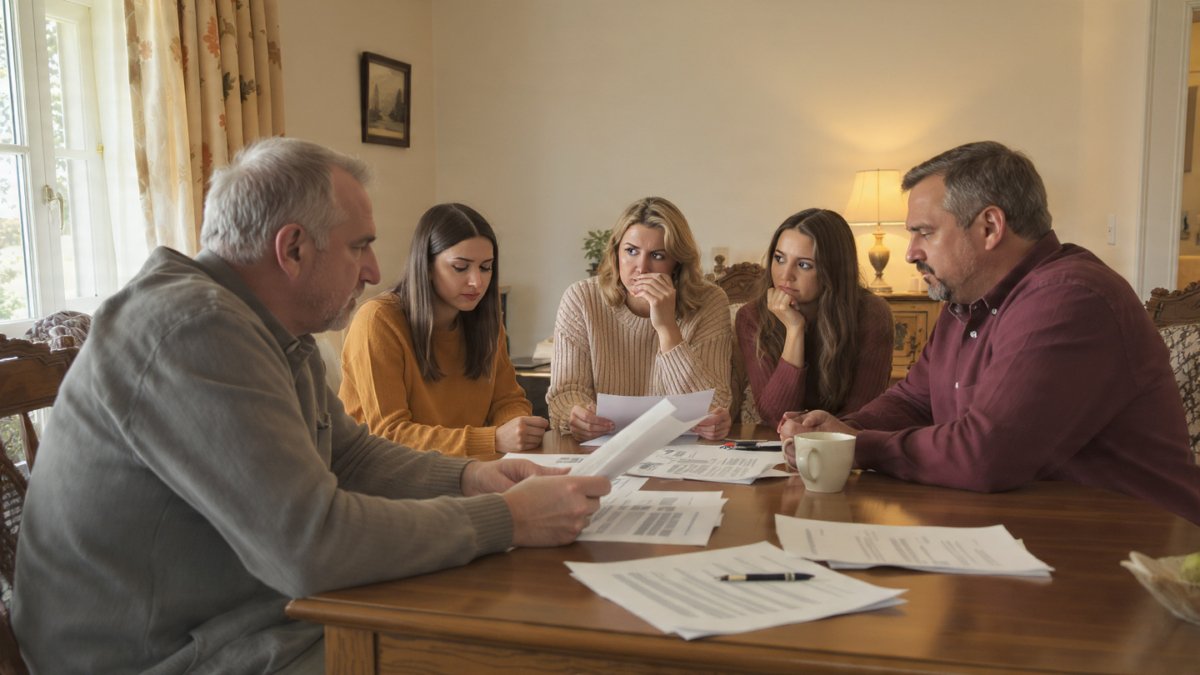 Father splits assets in his will equally among his two daughters and son, wife says it’s not fair because of wealth inequality: ‘They’re all my kids’