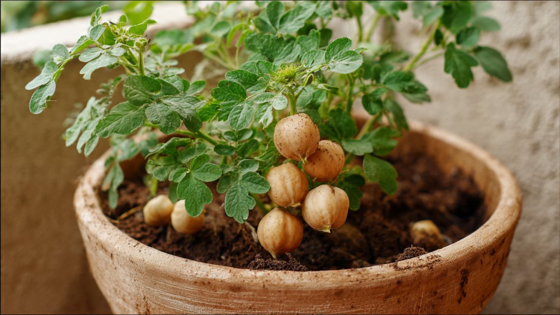 From Seed to Harvest: How to Grow Healthy Chickpeas in a Simple Garden Pot