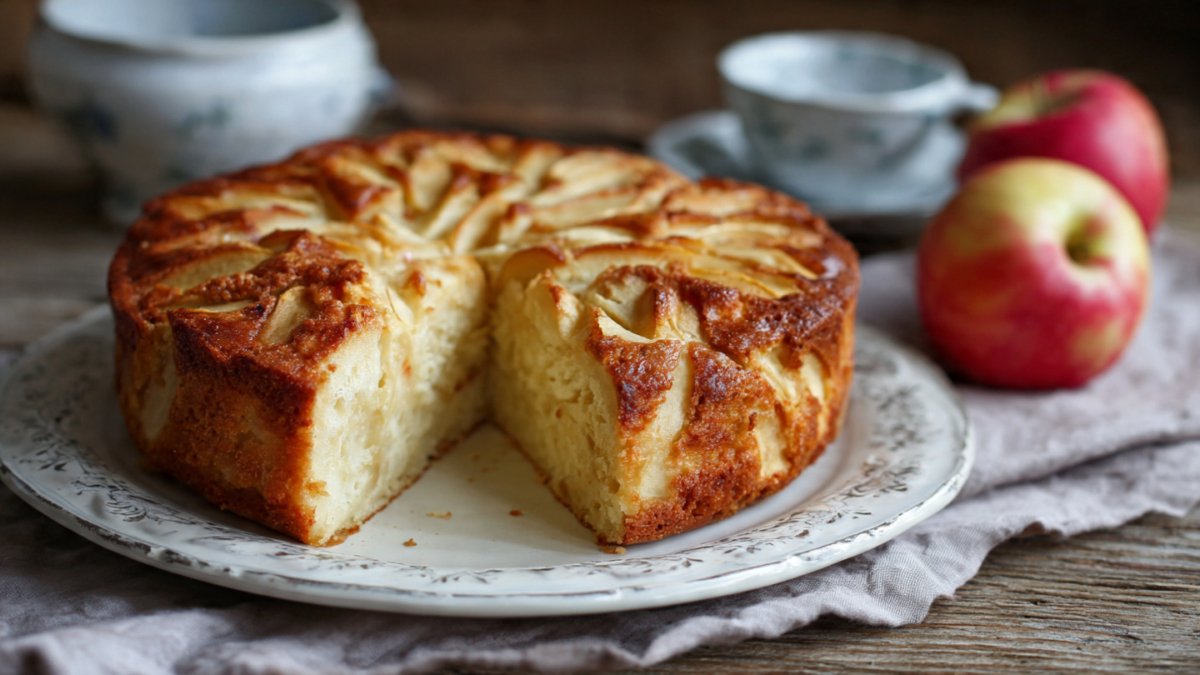 Light and fast apple cake made with oil and yogurt: the effortless recipe for a soft, everyday dessert
