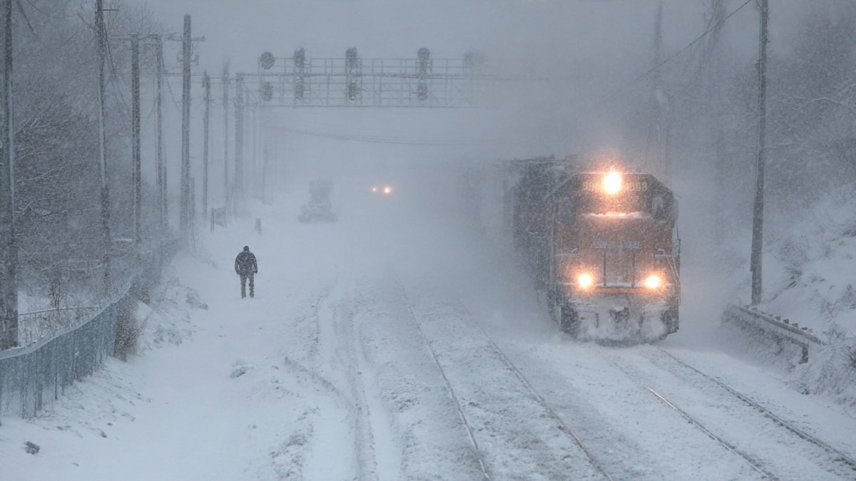 Winter storm warning issued as up to 55 inches of snow could fall and overwhelm roads and rail networks